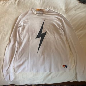 Aviator Nation Bolt Thermal / White w/ Black Bolt